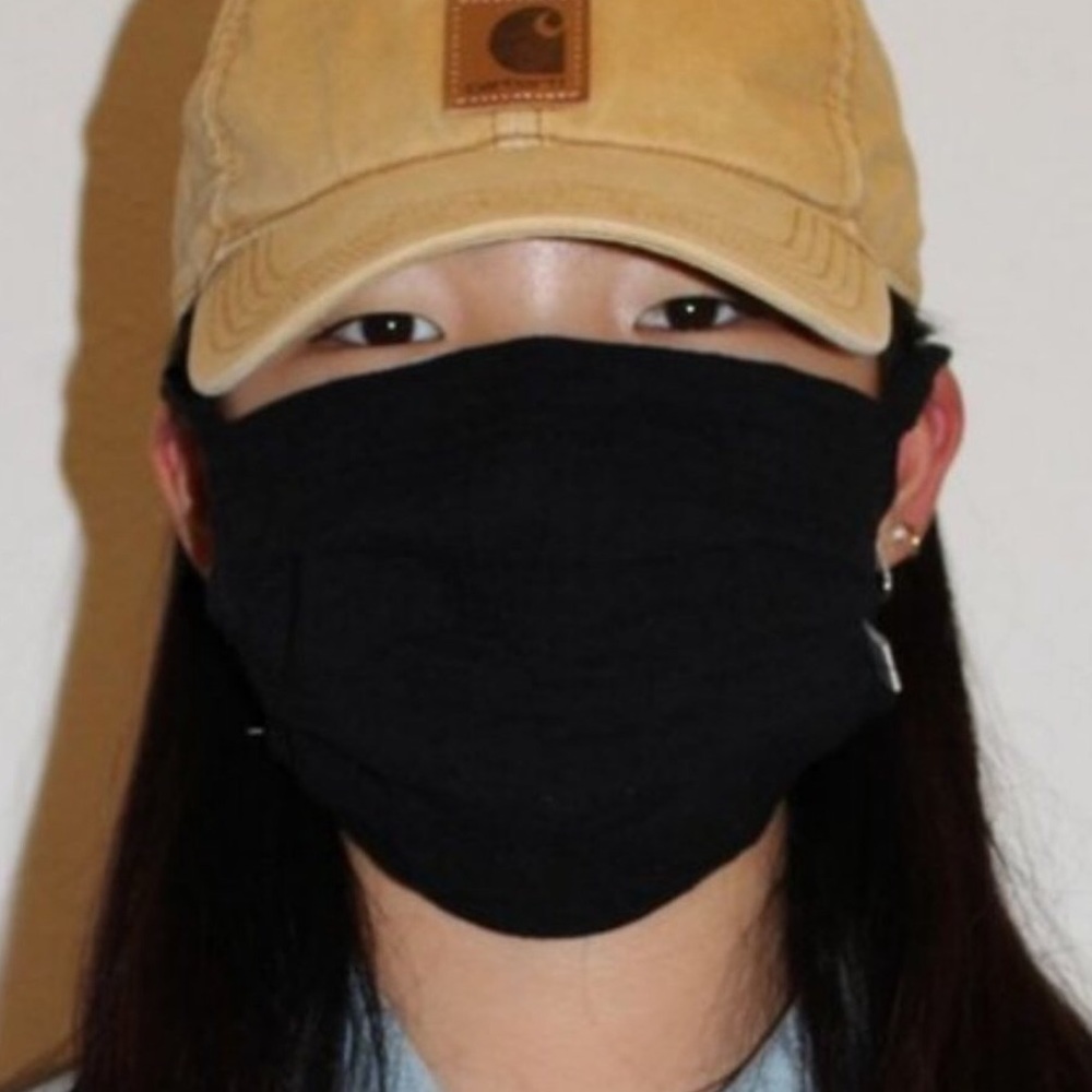 Made in 🇺🇸 Black Reusable Fabric Face Mask